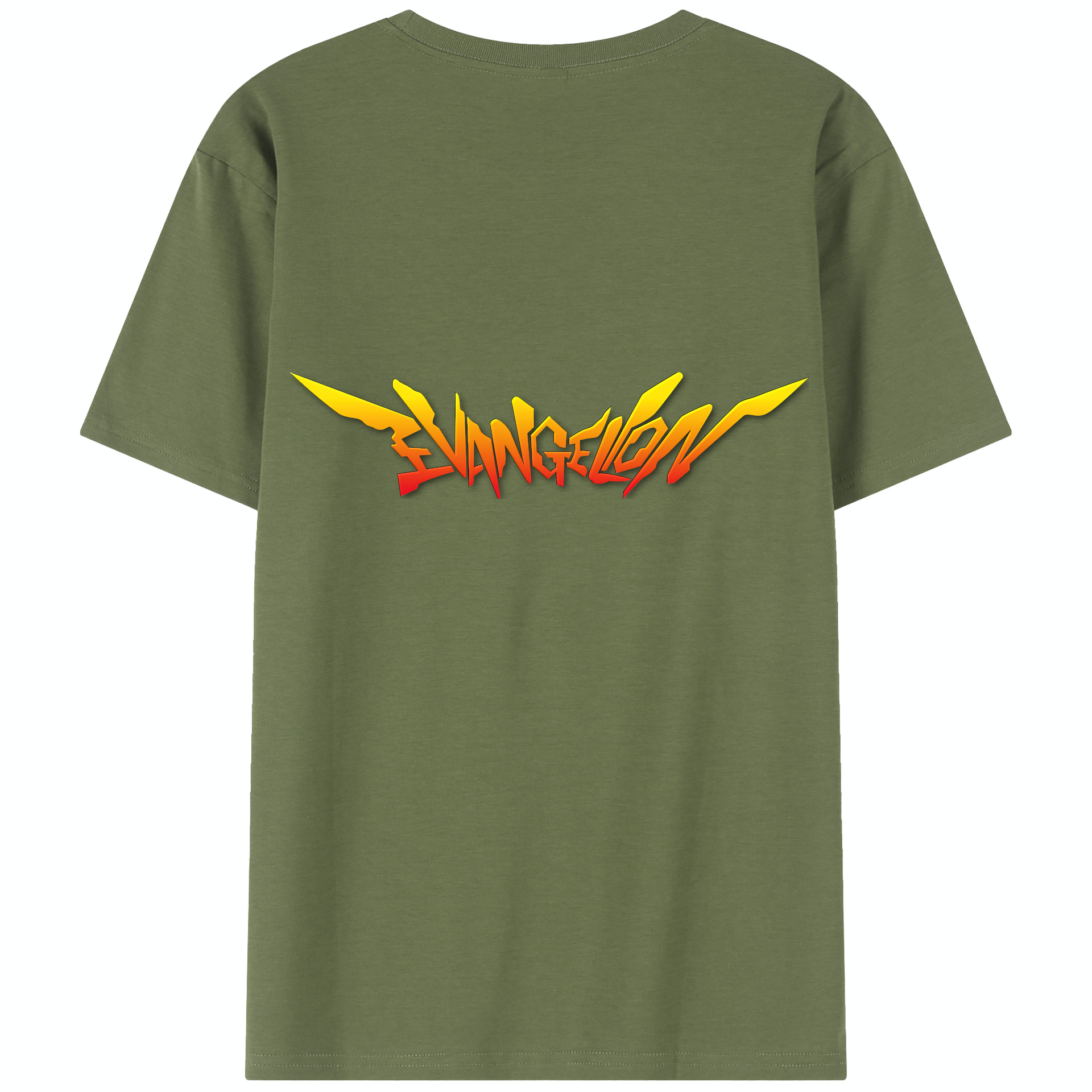 （画像用） EVA 新世紀エヴァンゲリオン 綿100％半袖Tシャツ（背面プリント）